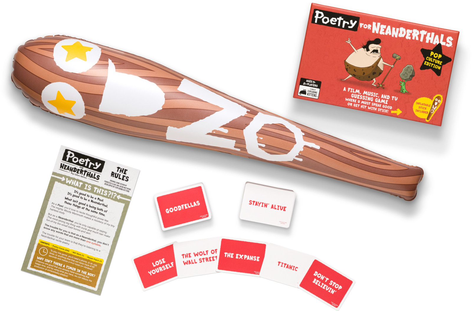 Poetry for Neanderthals : Pop Culture Edition